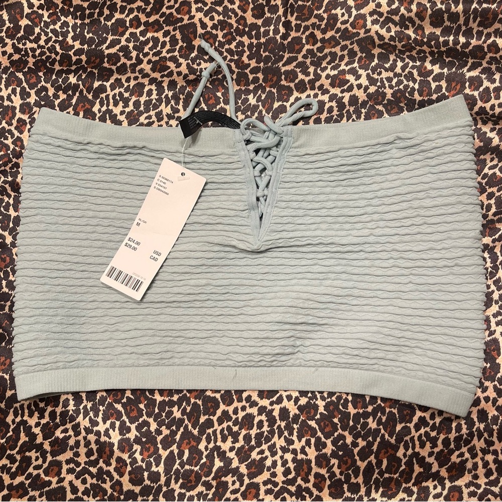Urban Outfitters Seafoam Green Tube Top